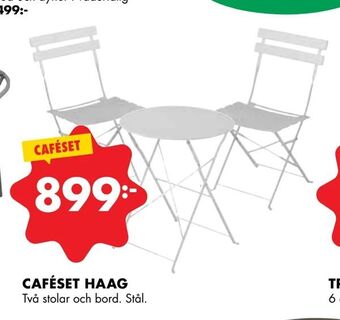ÖoB Caféset haag erbjuda