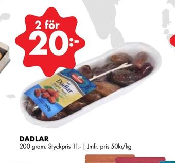 ÖoB Dadlar erbjuda