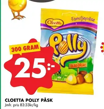 Cloetta polly påsk