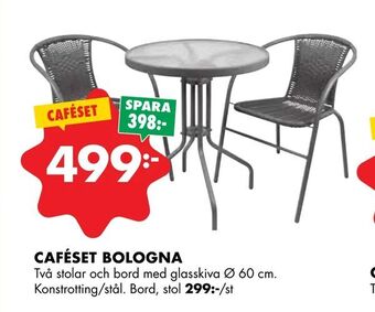 ÖoB Caféset bologna erbjuda