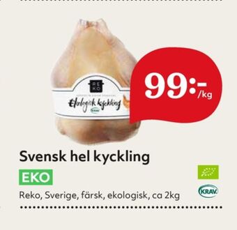 Hemköp Reko Kyckling erbjuda