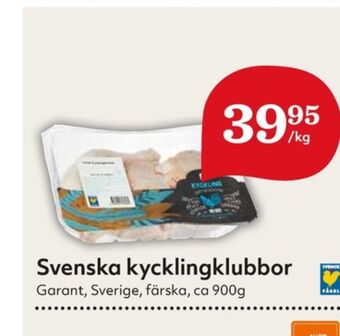Hemköp Garant Kycklingklubbor erbjuda
