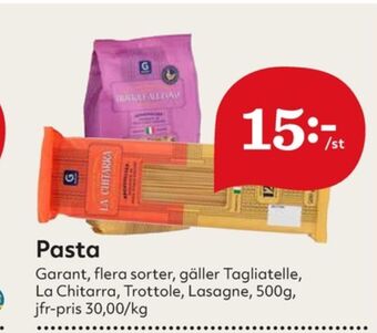 Hemköp Garant Spaghetti erbjuda