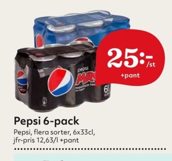 Hemköp Pepsi Max Läskedryck erbjuda