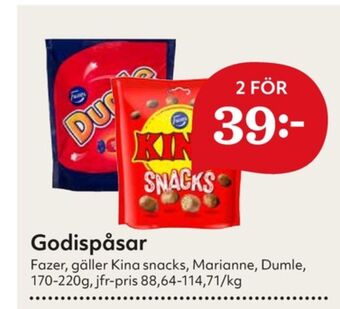 Hemköp Dumle Godispåsar erbjuda