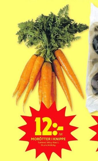 ICA Kvantum Morötter erbjuda