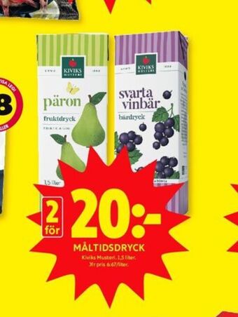 ICA Kvantum Kivik Fruktdryck erbjuda