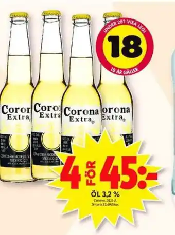 Corona Extra Specialöl