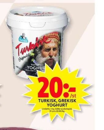 ICA Maxi Salakis Yoghurt erbjuda