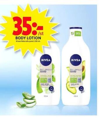 ICA Maxi Nivea Bodylotion erbjuda