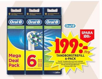 ICA Maxi Braun Oral-B Borstar el-tandborste erbjuda