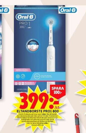 ICA Maxi Braun Oral-B Eltandborste erbjuda