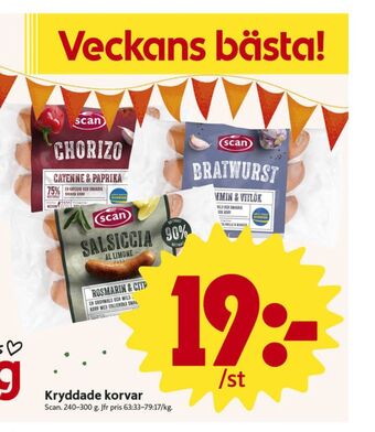 ICA Nära Scan Kryddkorv erbjuda