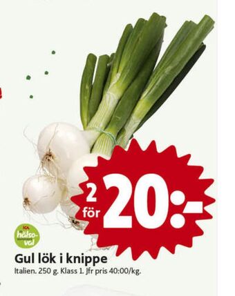 ICA Nära Lök erbjuda