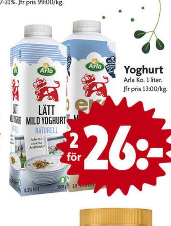 ICA Nära Arla Yoghurt erbjuda