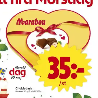 ICA Nära Marabou Chokladask erbjuda
