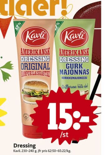 ICA Nära Kavli Dressing erbjuda