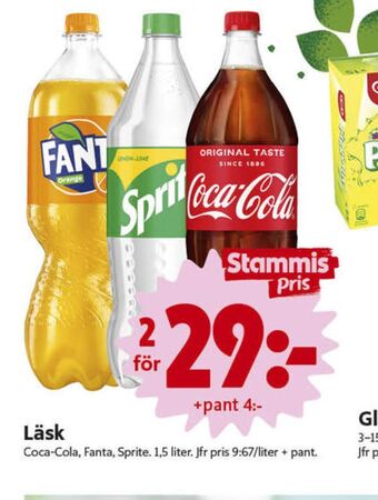 ICA Nära Coca Cola Läskedryck erbjuda