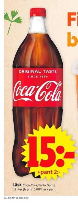 ICA Supermarket Sprite Läskedryck erbjuda