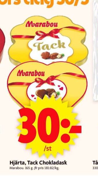 ICA Supermarket Marabou Chokladask erbjuda