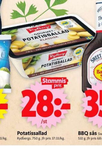 ICA Supermarket Rydbergs Potatissallad erbjuda