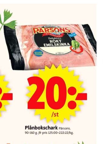 ICA Supermarket Pärsons Smörgåspålägg erbjuda