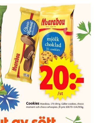ICA Supermarket Marabou Cookies erbjuda