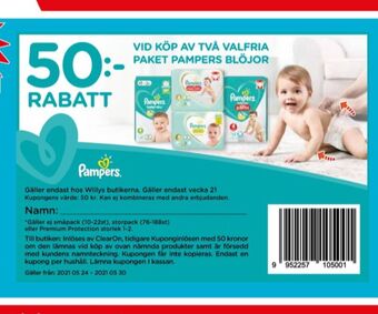 Pampers Rabatt