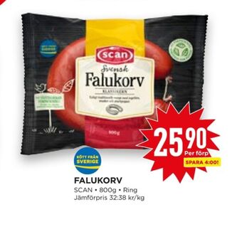 Willys Scan Falukorv erbjuda