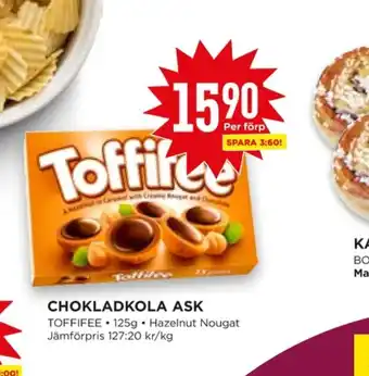 Willys Toffifee Chokladask erbjuda