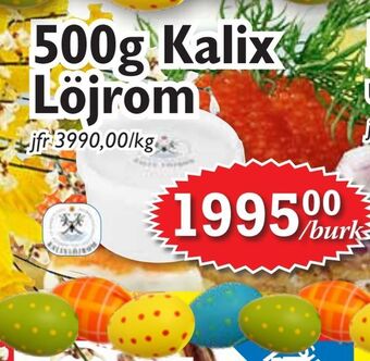 T-jarlen 500g Kalix Löjrom erbjuda