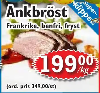 T-jarlen Ankbröst erbjuda