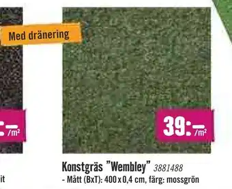 Konstgräs "Wembley"