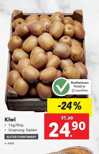 Lidl Kiwi erbjuda