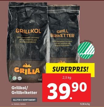 Grillkol / Grillbriketter