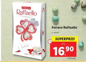 Lidl Ferrero Raffaello erbjuda