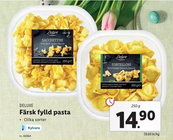 Lidl Färsk fylld pasta erbjuda
