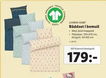 Lidl Bäddset i bomull erbjuda