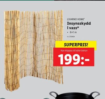 Lidl Insynsskydd i vass* erbjuda
