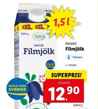 Lidl Filmjölk erbjuda