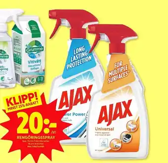 Ajax rengöringsspray 750 ml