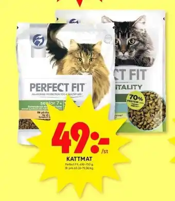 ICA Kvantum Perfect Fit Kattmat 650-750 g erbjuda