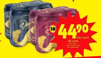 Falcon Öl 3,5% 6x50 cl