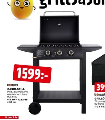 Jem&Fix Gasolgrill erbjuda
