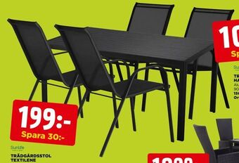 Jem&Fix Trädgårdsstol textilene erbjuda
