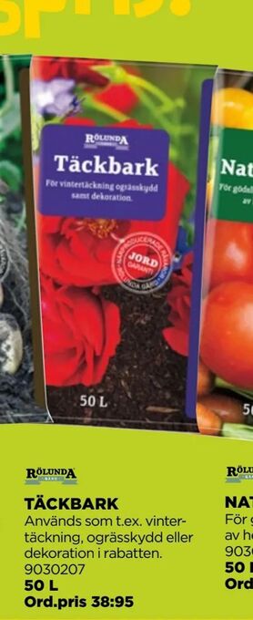 Jem&Fix Täckbark erbjuda