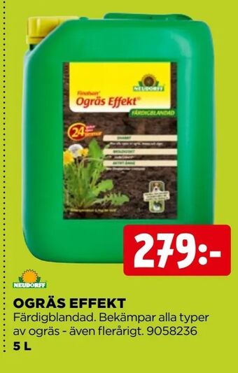 Jem&Fix Ogräs effekt erbjuda
