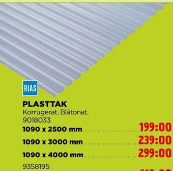Jem&Fix Plasttak erbjuda