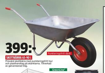 Bauhaus Skottkärra 65-90 l erbjuda