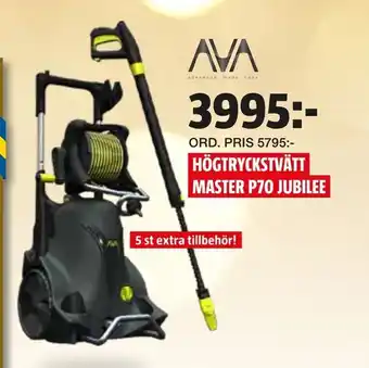 Bauhaus Högtryckstvätt master p70 jubilee erbjuda